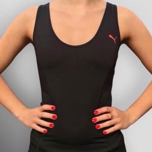NWOT Puma Black Athletic Tank Top